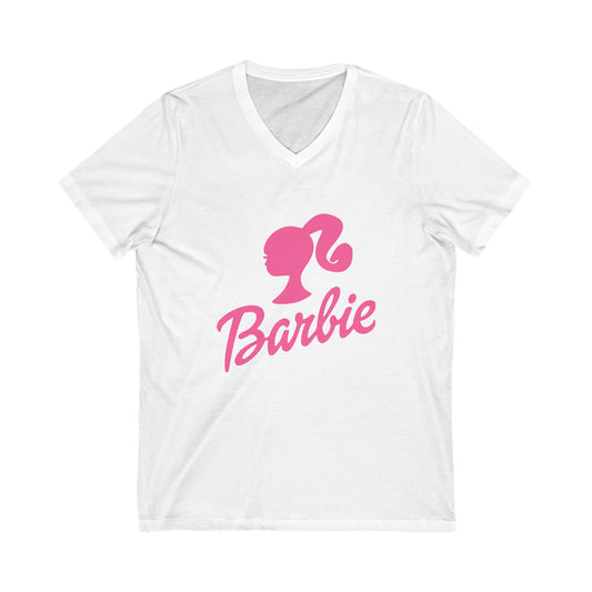 Barbie - Short Sleeve V-Neck Tee