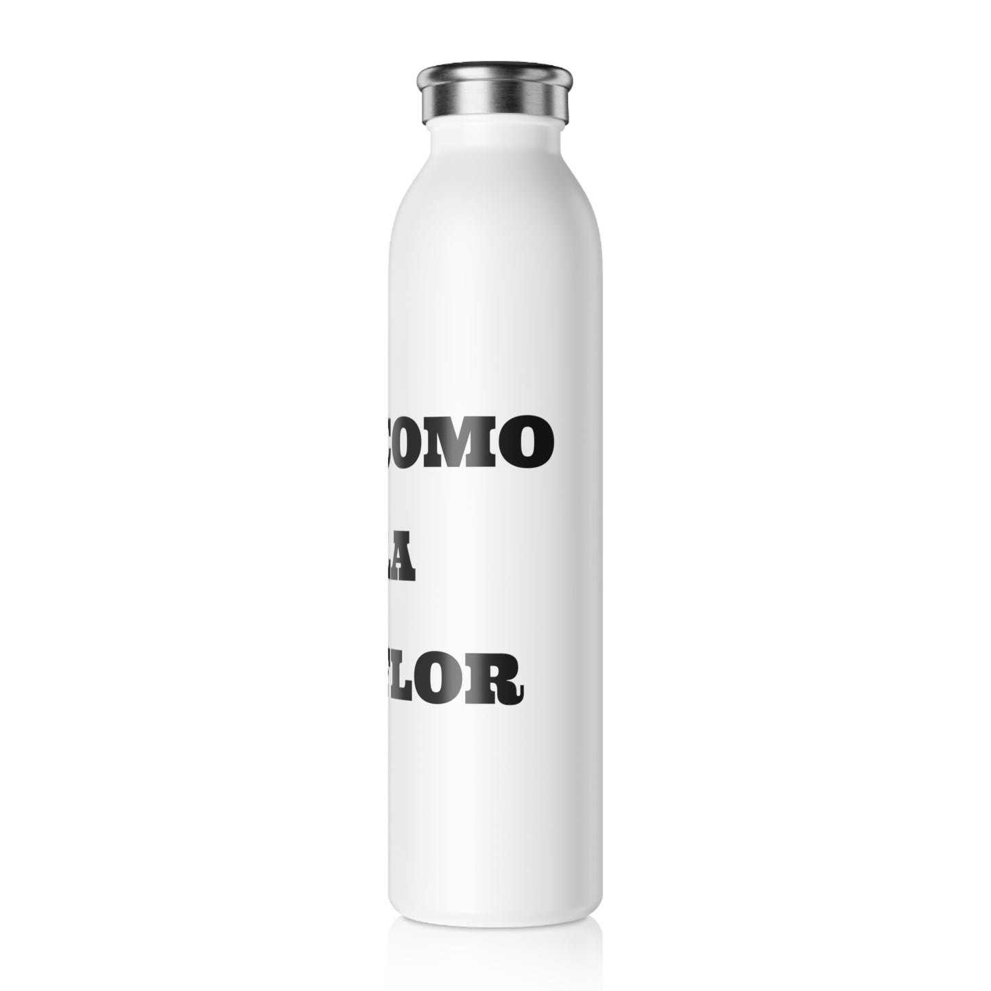 Como La Flor (Slim Water Bottle)