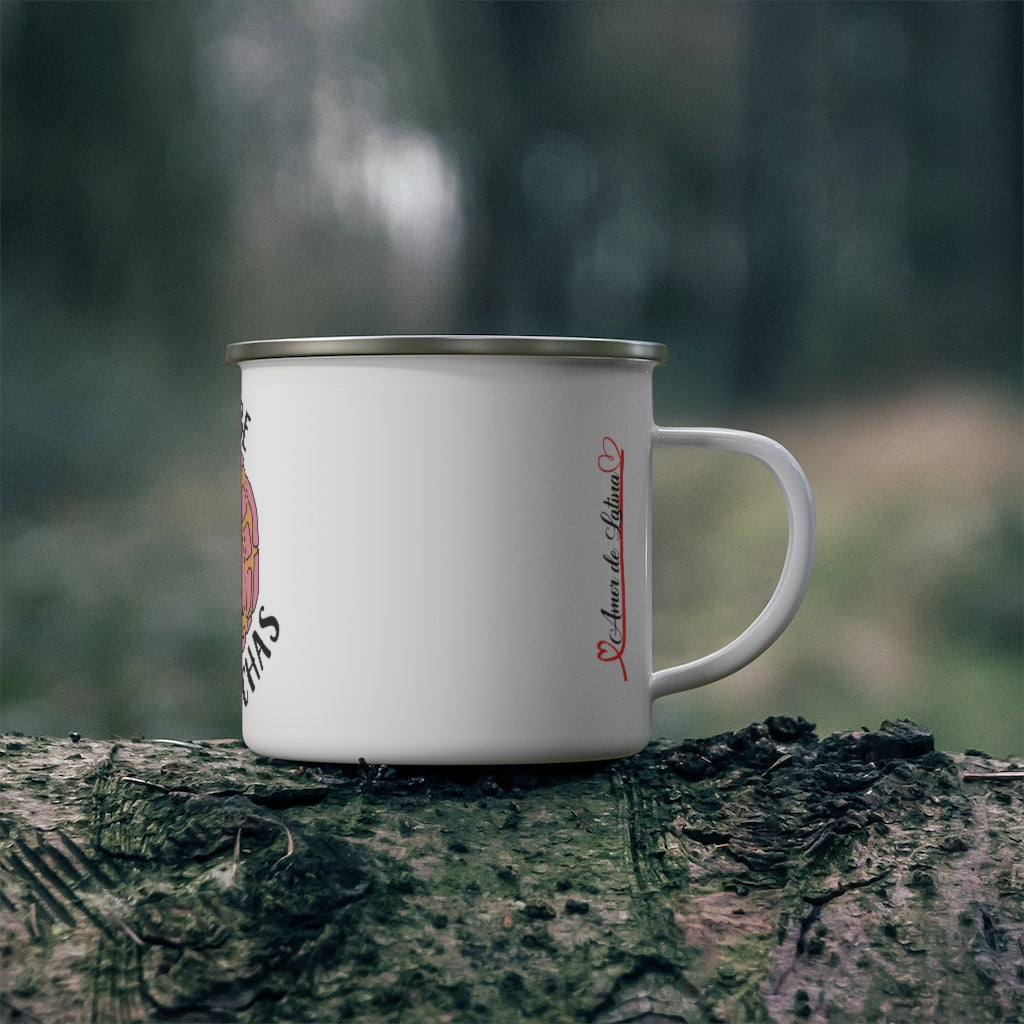 Don't Be Self Conchas (Enamel Camping Mug)